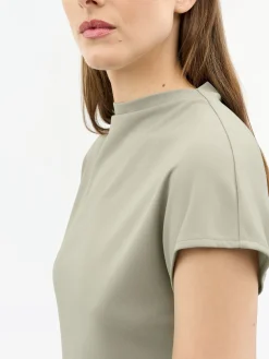 Alitta Slim Top med Kort Ärm