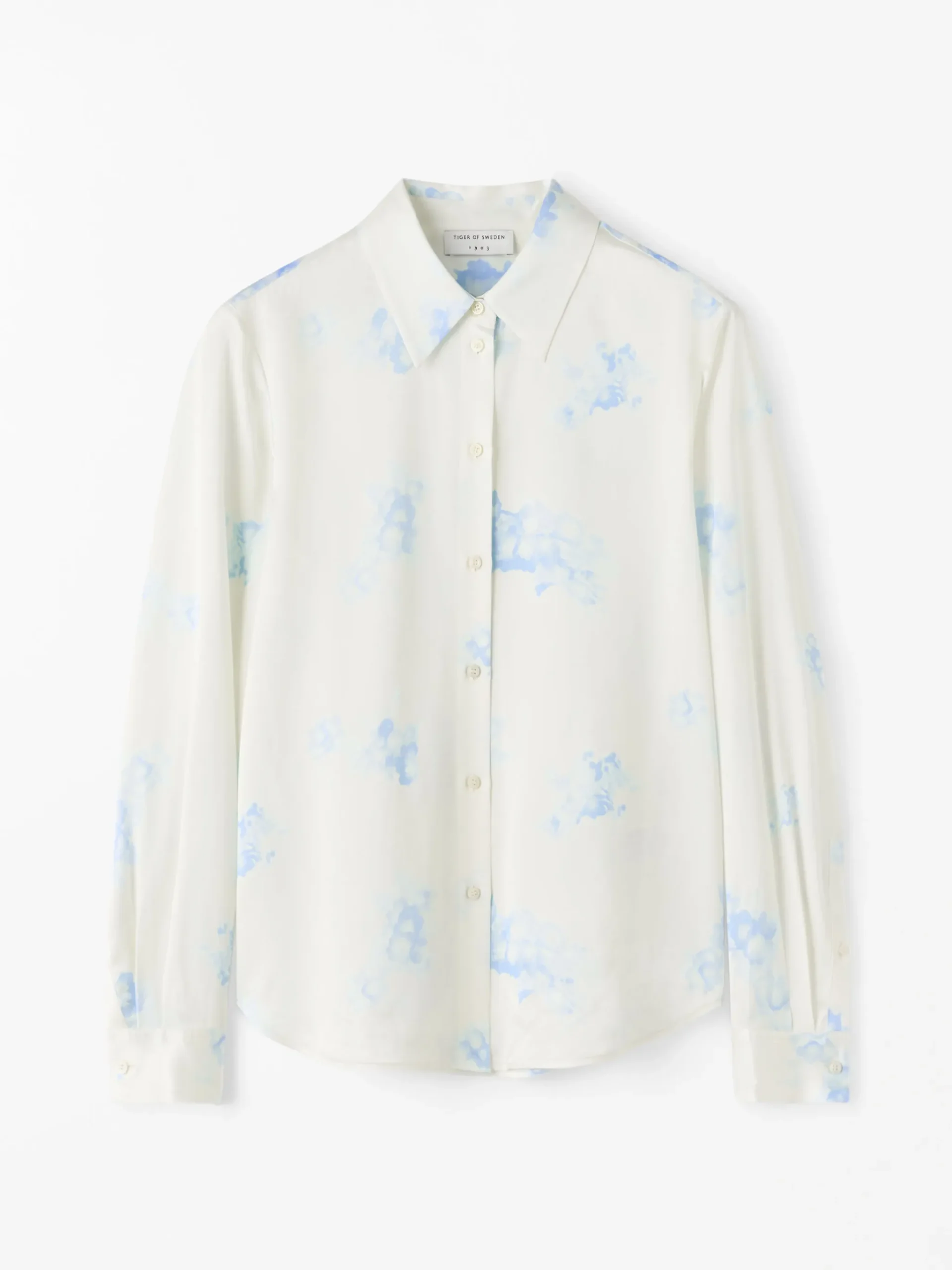 Camilla Klassisk Blus med Tryck