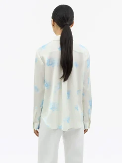 Camilla Klassisk Blus med Tryck