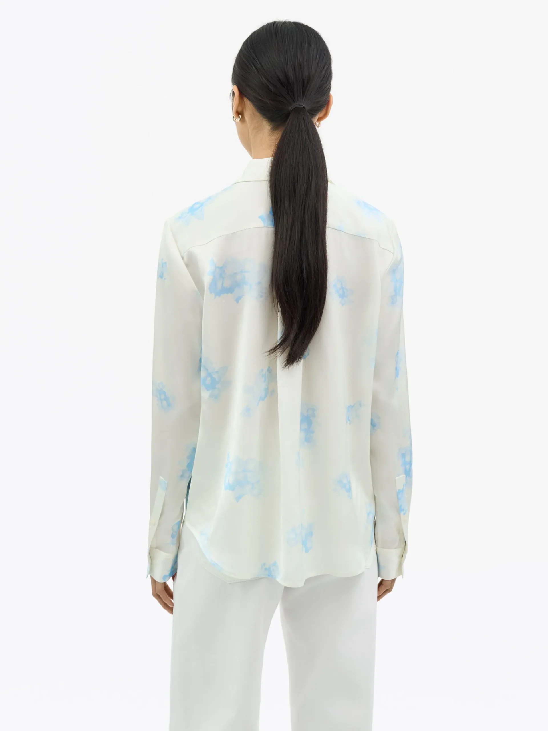 Camilla Klassisk Blus med Tryck