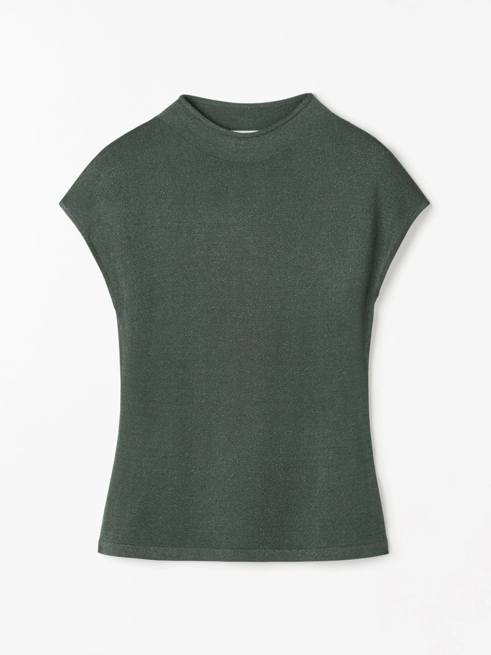 Cela Stickad Lurex Topp