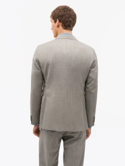Ease pinstripe kostym i ull