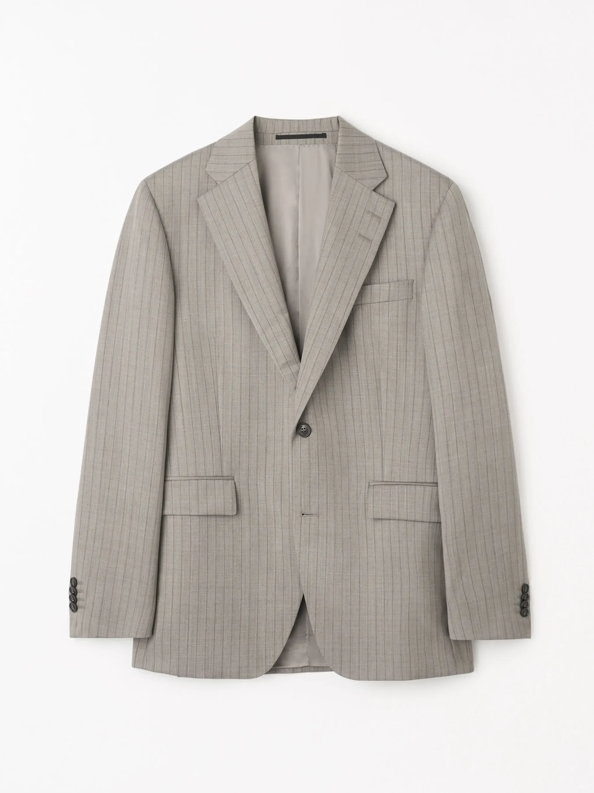 Ease pinstripe kostym i ull