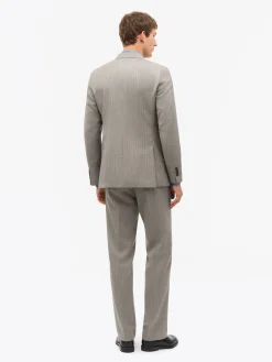 Ease pinstripe kostym i ull
