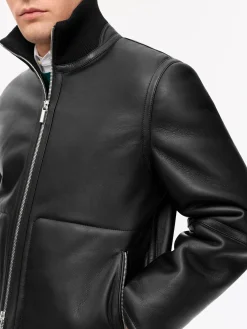 Erling Shearling Läderjacka