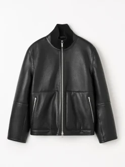 Erling Shearling Läderjacka