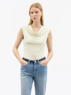 Jela Cowl-Neck Topp