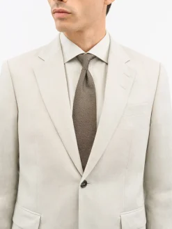 Justin Slim-Fit Kavaj i Linne