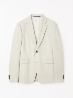 Justin Slim-Fit Kavaj i Linne