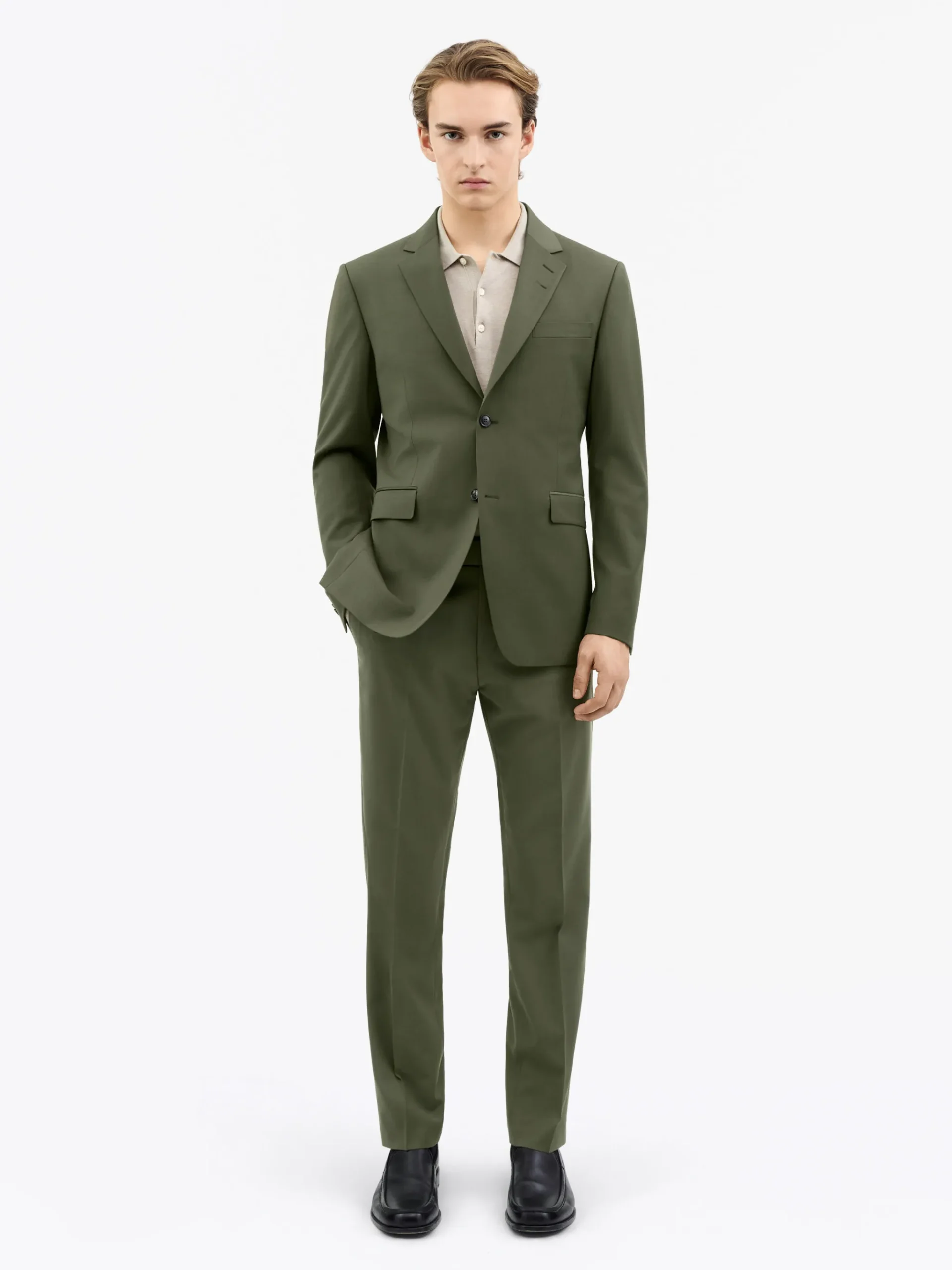 Justin Slim-Fit Ullkavaj