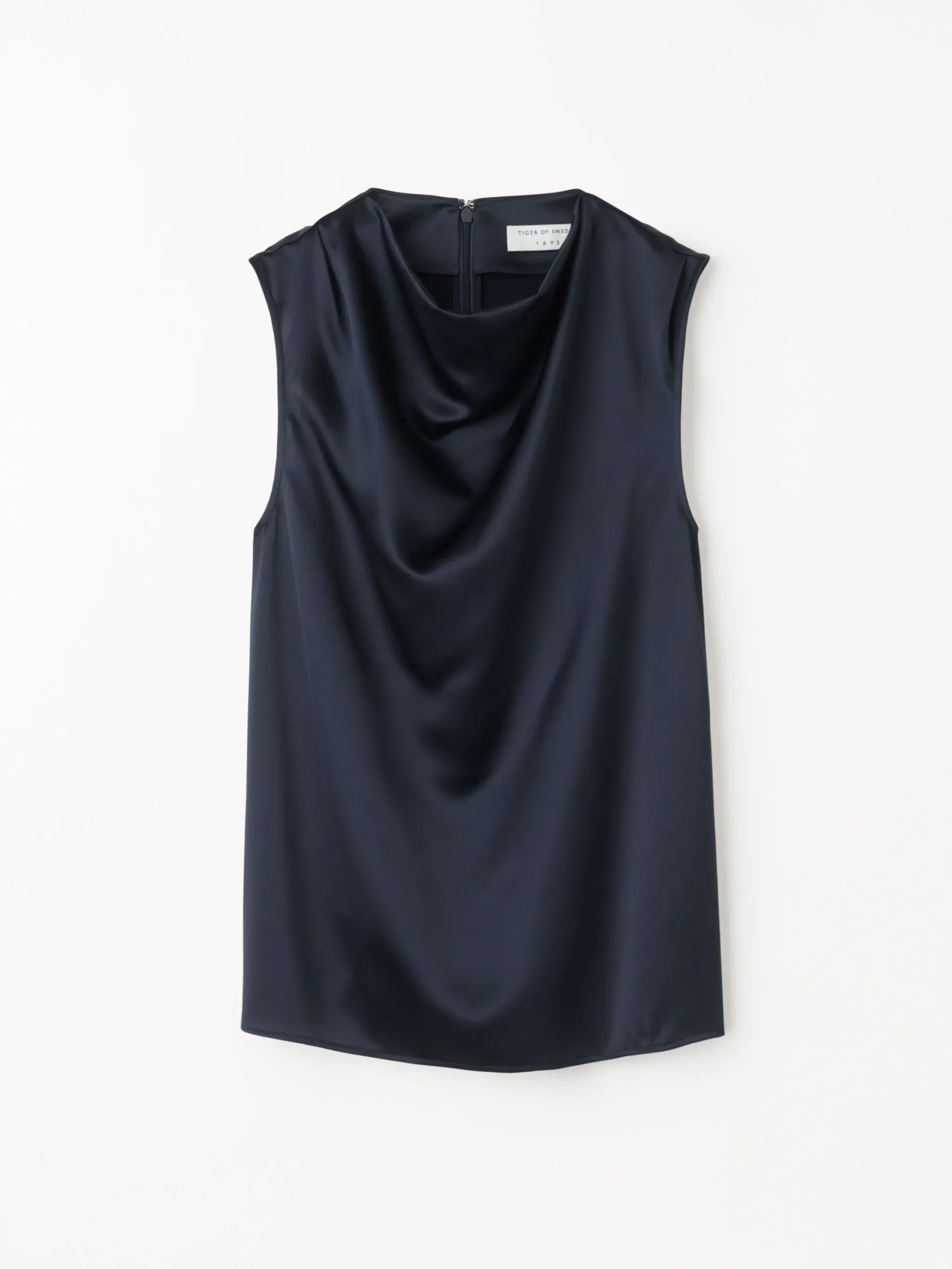 Lian Draperad Satintopp
