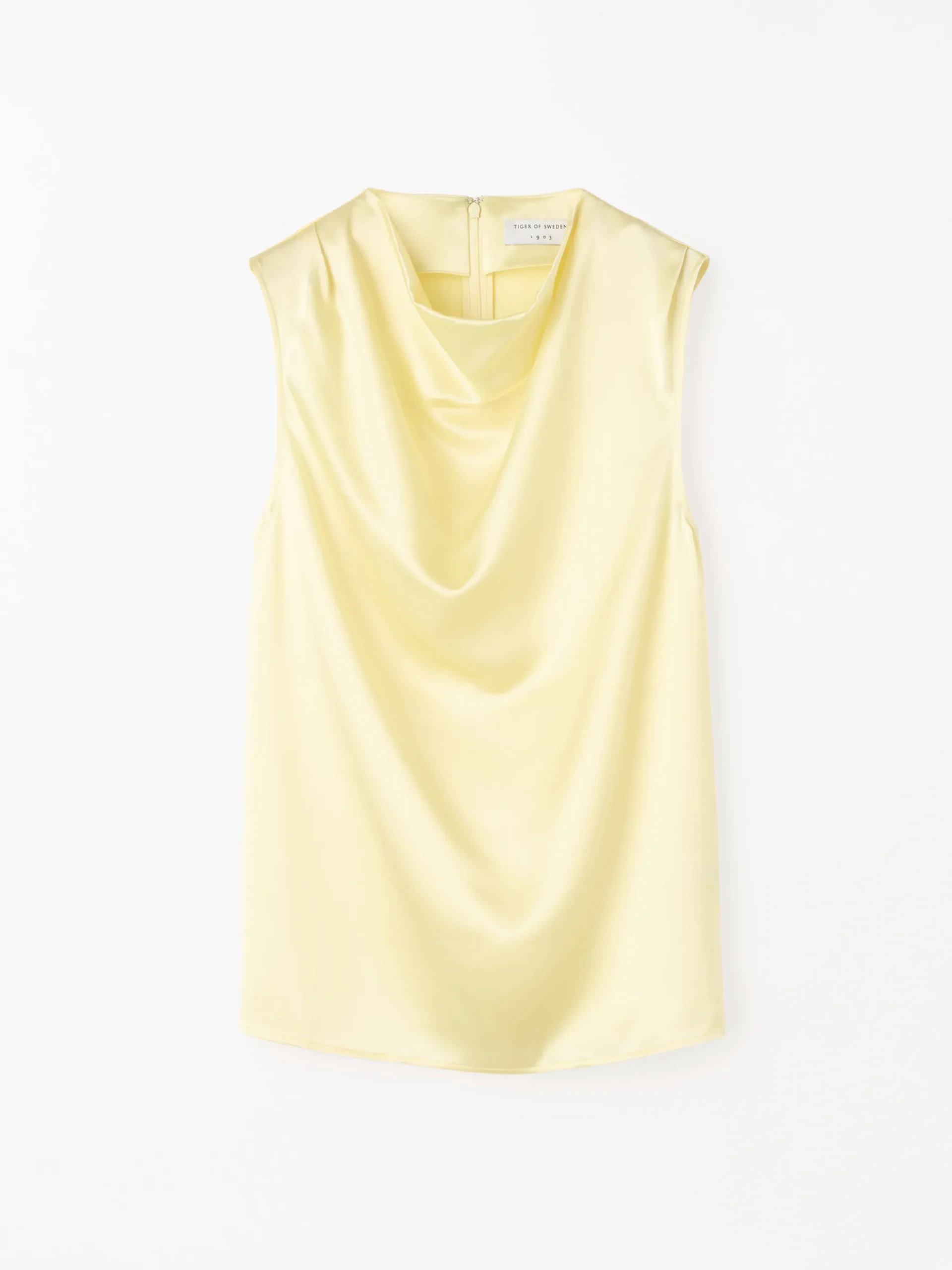 Lian Draperad Satintopp