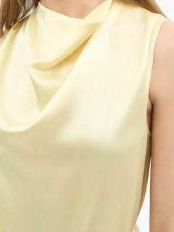Lian Draperad Satintopp