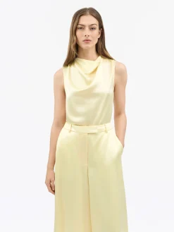 Lian Draperad Satintopp