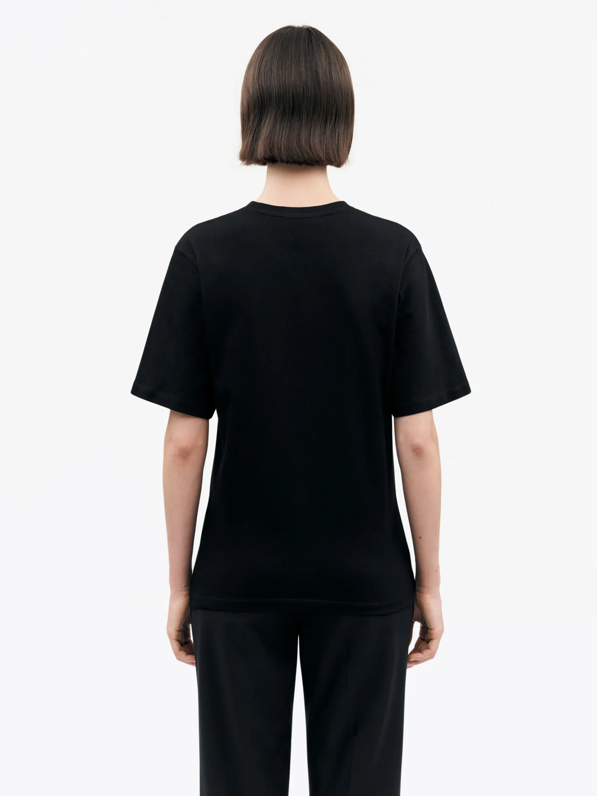 Lori T-Shirt Bomull Rund Hals