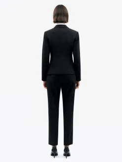 Mirja Slim Fit Svart Kostym