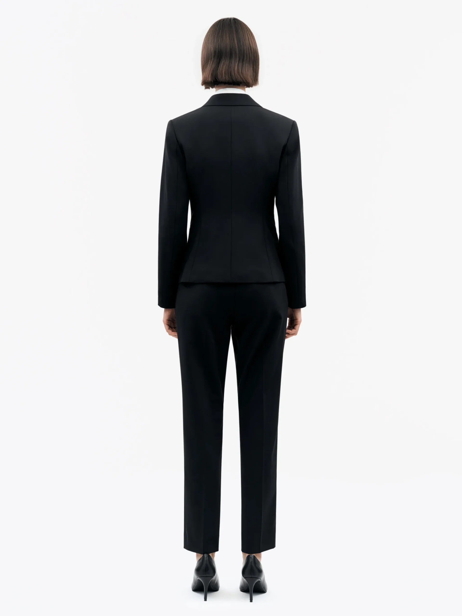 Mirja Slim Fit Svart Kostym