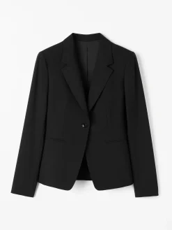 Mirja Slim Fit Svart Kostym