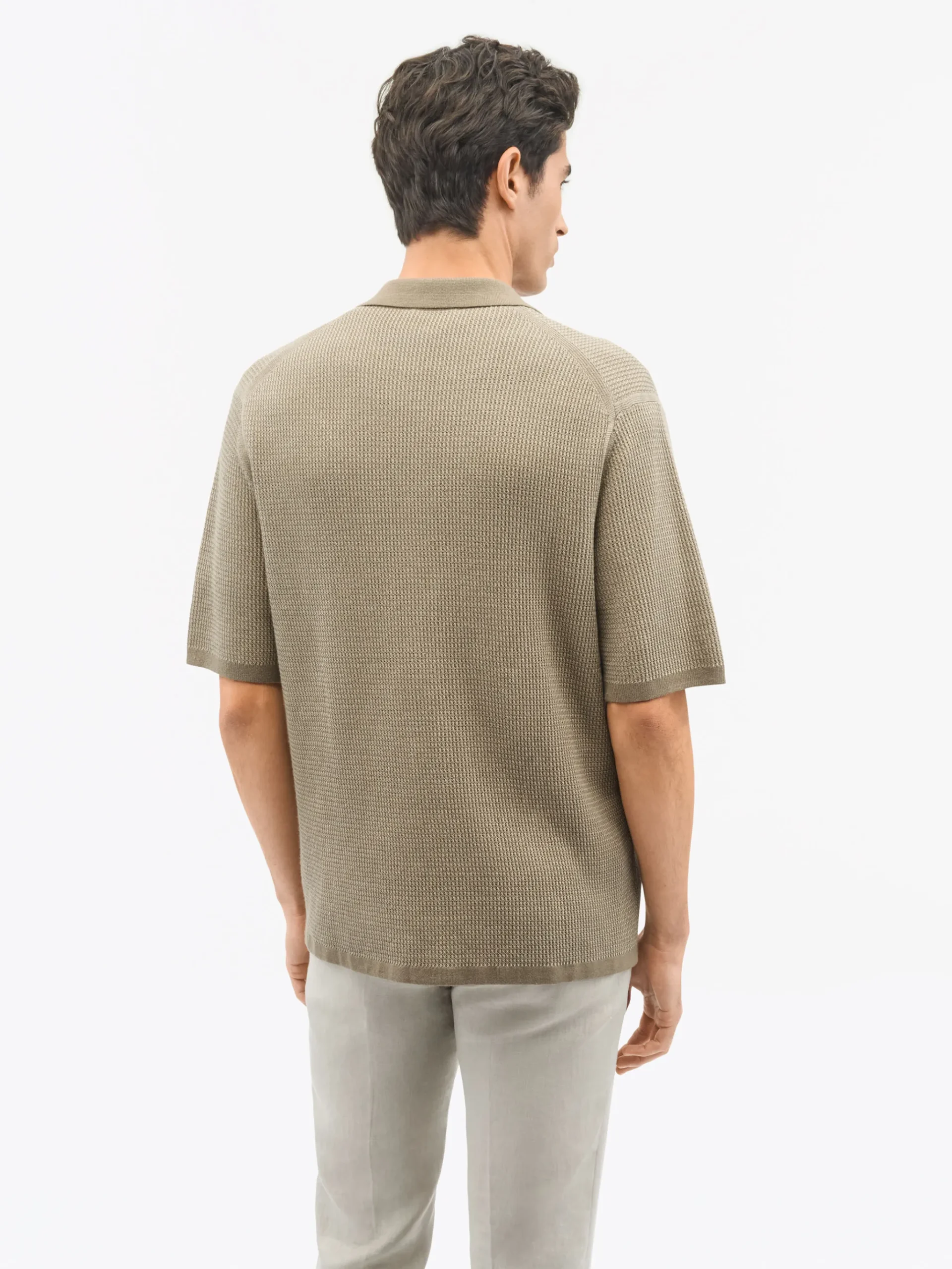 River T Merino-Linne Cardigan