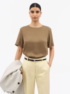 Robyn Croppad Viskos-T-shirt
