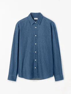 Spenser Indigo Bomullsskjorta
