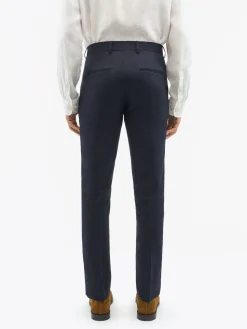 Tenuta Slim-Fit Byxor i Linne