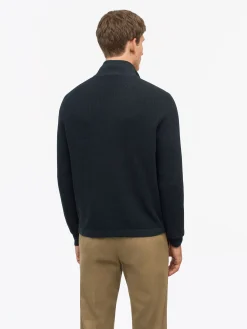 Travis Waffle-Stitch Half-Zip