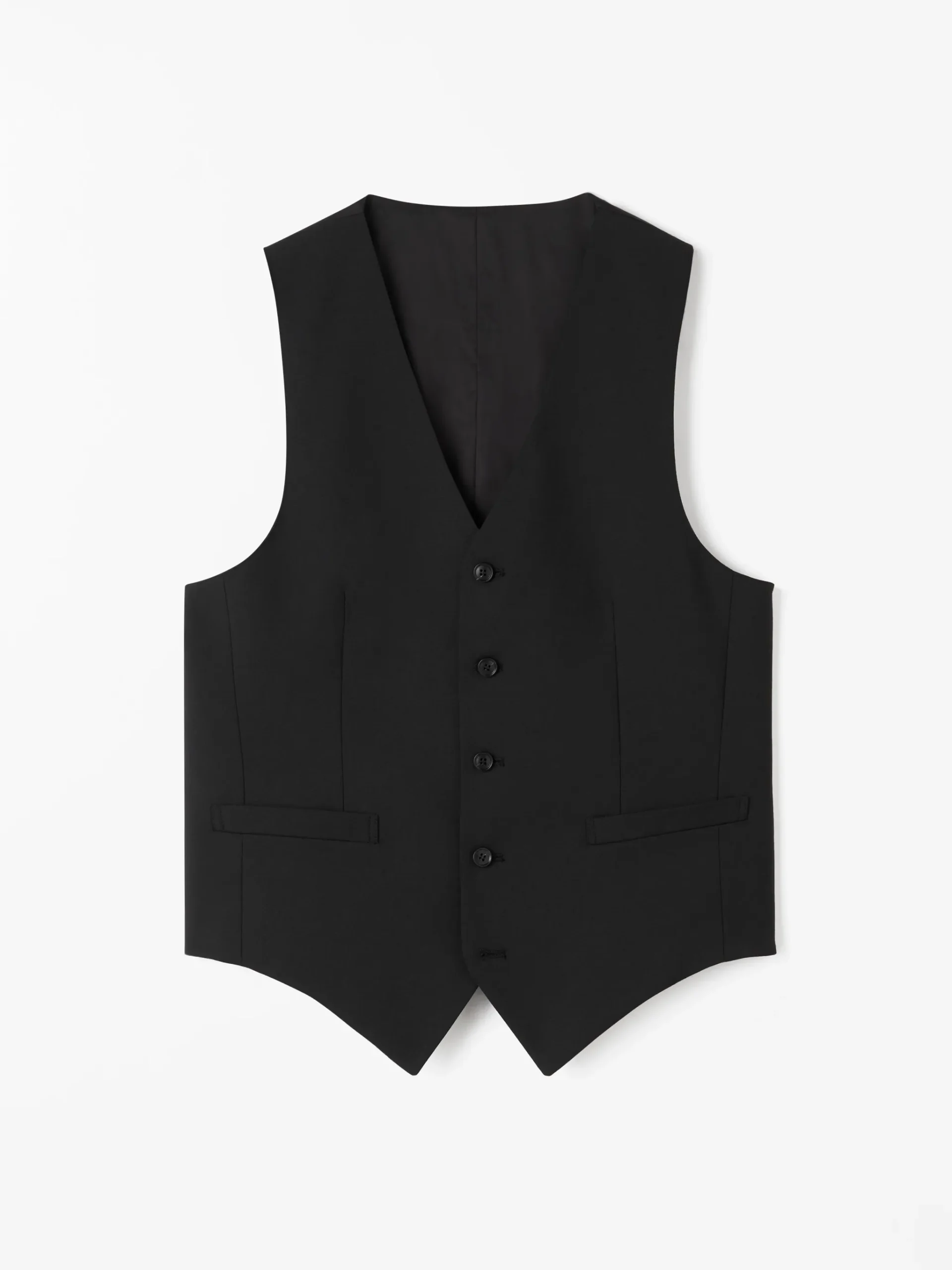 Wayde Polyester-Ullblandning Väst
